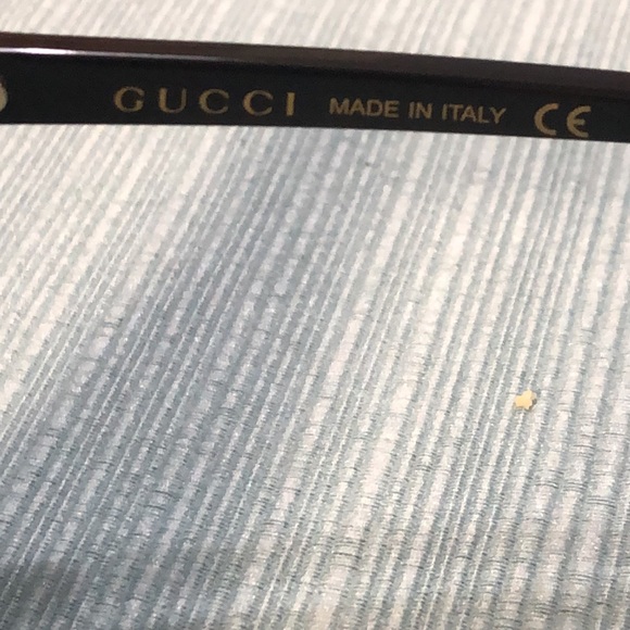 🖤 GUCCI 🖤 Cat Eye Black Sunglasses Italy 🇮🇹 🕶 🇮🇹 - Picture 3 of 6